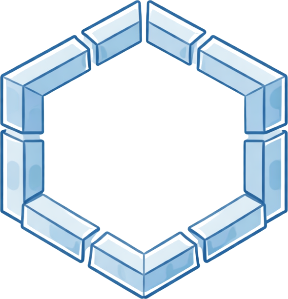 Clear Brick Institute hexagon logo